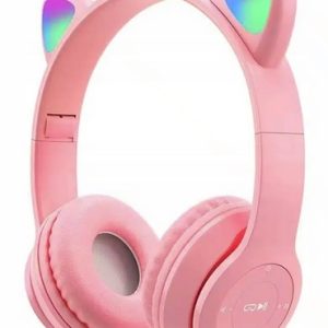 kattöron headset sladdlösa katt bluetooth hörlurar