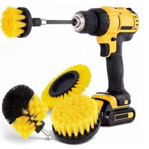 4-pack Skurborstar set borrmaskin skruvdragare inklusive förlängning