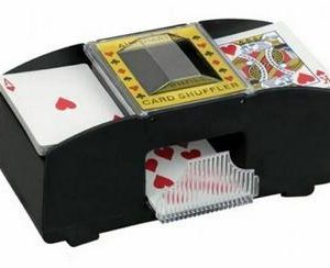 Automatisk kortblandare Svart