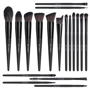 BS19 - BS-MALL 18 st. exklusiva Make-up / sminkborstar av Bästa Kvalité