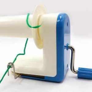 Nystmaskin blå - för garn, band och tråd