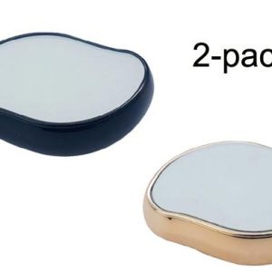 2-pack Svart / Guld Smärtfri fysisk hårborttagning Epilatorer Crystal Hair Eraser