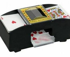 Automatisk kortblandare Svart