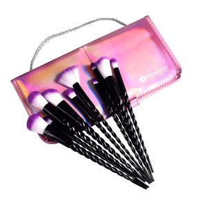 10 st. unicorn borstar med bra förvaring