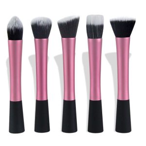 5 st. Rosa Make-up / sminkborstar av bästa kvalité