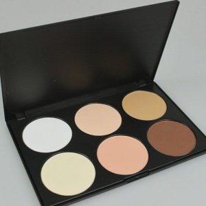 6 st. färger Contour Palette