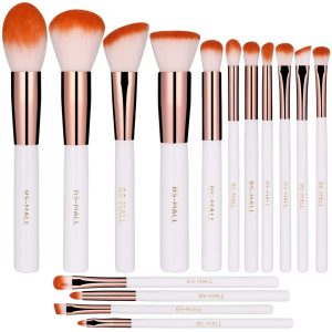 BS10 - BS-MALL 15 st. exklusiva Make-up / sminkborstar av Bästa Kvalité