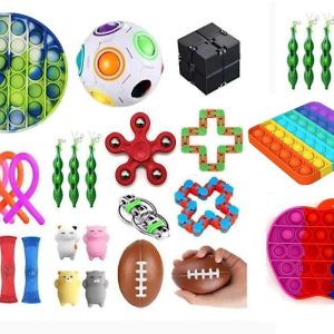 29st Fidget Pop it Toys Set pack för barn och vuxna