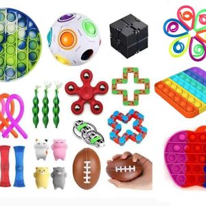 38st Fidget Pop it Toys Set pack för barn och vuxna