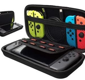 Hård Förvaringsväska, Fodral för Nintendo Switch, Svart