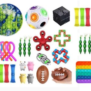 32st Fidget Pop it Toys Set pack för barn och vuxna