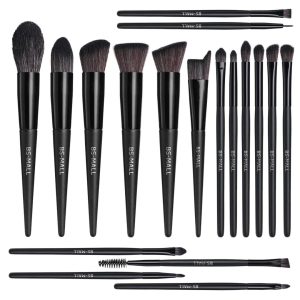 BS19 - BS-MALL 18 st. exklusiva Make-up / sminkborstar av Bästa Kvalité