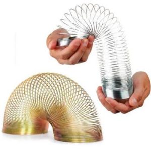 Stor Slinky i Metall - Springy Gold