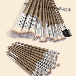 MAG51151 Premium - 24 st. exklusiva Make-up / sminkborstar av Bästa Kvalité