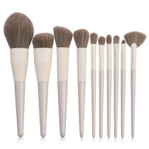 MAG51161 Premium - 10 st. exklusiva Make-up / sminkborstar av Bästa Kvalité