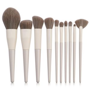 MAG51161 Premium - 10 st. exklusiva Make-up / sminkborstar av Bästa Kvalité